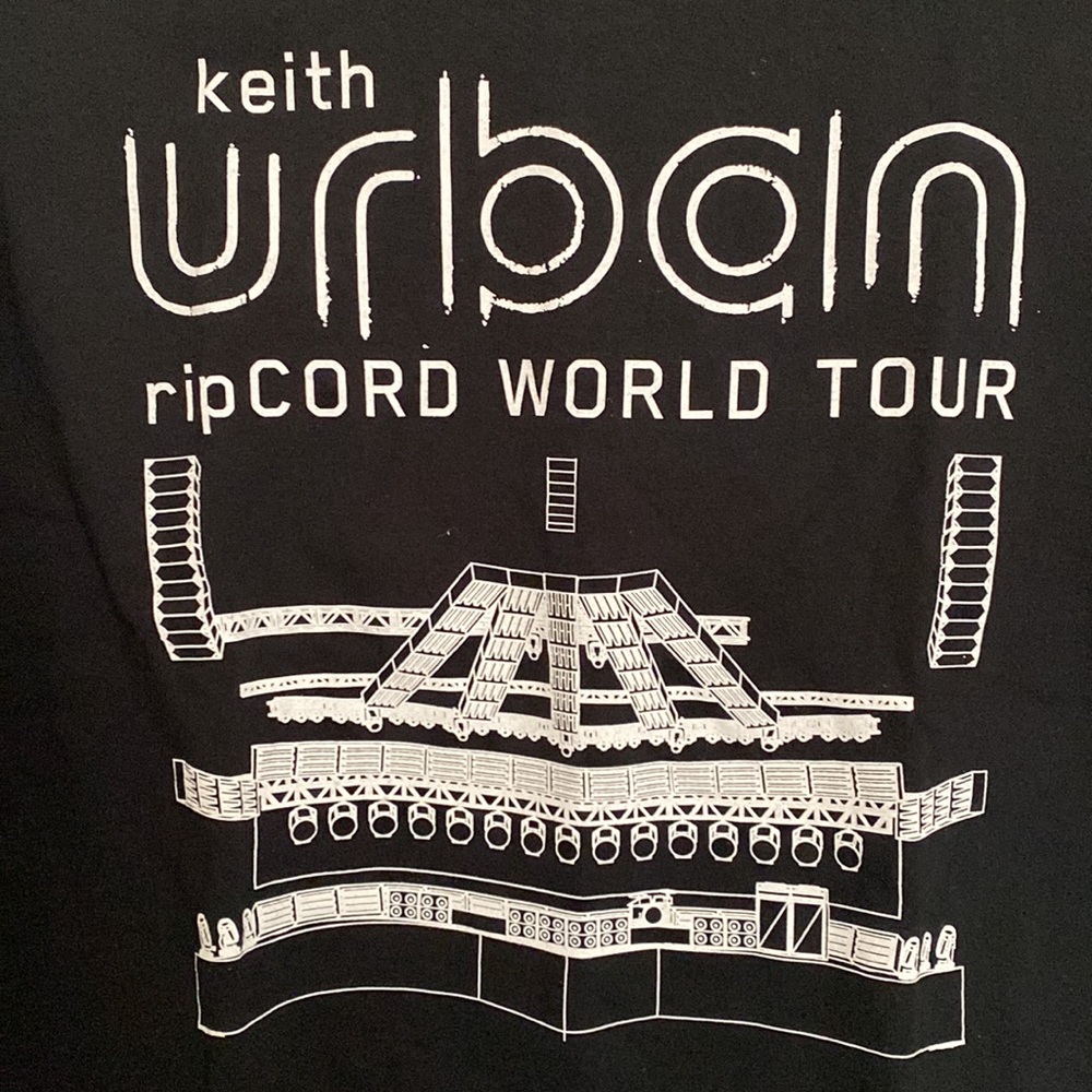NWOT - Keith Urban 2016 ripCORD WORLD TOUR